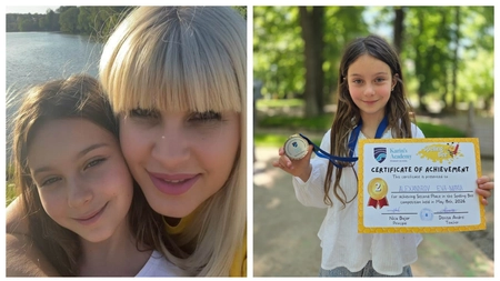 Eva Maria, fiica Elenei Udrea, reușită importantă la un concurs internațional! ,,Ne-a făcut niște părinți atât de fericiți...”