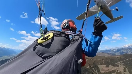 Primele declarații ale parapantistei care a supraviețuit după ce a fost lovită în aer de un avion: „Încă nu-mi vine să cred că sunt aici și scriu asta”