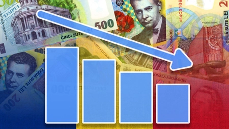 Economia României a intrat oficial în recesiune tehnică. INS confirmă scăderea PIB și inflația de peste 10%