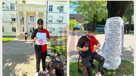 Un cetățean onest a intrat în greva foamei în fața IPJ Iași: “Poliția oferă protecție lui Petronel Corduneanu și Alinei Filip”