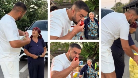 Gestul făcut de Culiță Sterp la o tarabă din Oltenia a surprins vânzătoarele: „Mi se pare că e prea ieftin”