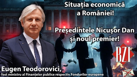 LIVE VIDEO - Studio-Analiză BZI LIVE cu invitatul permanent Eugen Teodorovici, fost ministru al Finanțelor publice respectiv Fondurilor europene