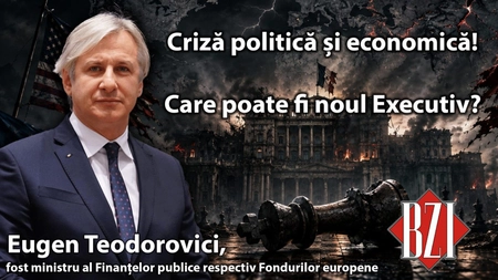 LIVE VIDEO - Studio-Analiză BZI LIVE alături de Eugen Teodorovici, fost ministru al Finanțelor publice respectiv Fondurilor europene