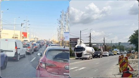Două luni de calvar pentru șoferii din Iași! Haosul din Bucium se accentuează! Primăria închide, de astăzi, două artere importante