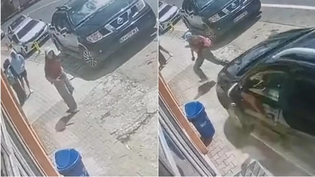 Fetiță de 12 ani, izbită de un autoturism în timp ce se afla pe trotuar! Șoferul ar fi adormit la volan!