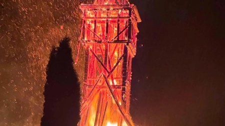 Biserică monument istoric din Maramureș a ars din cauza unui fulger! Anunţul a fost făcut de BOR