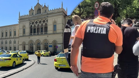 Atac violent, pentru 300 de lei, la Gara Iași. Un tânăr a trecut prin momente de panică. Totul a fost înregistrat de camerele video