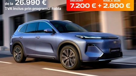 Programul Rabla Auto 2026 se reia pe 25 august. Oferte speciale pentru modelele Geely la Iași