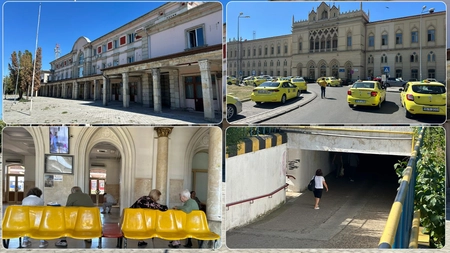 În gările din Iași sunt condiții mizerabile! Turiștii sunt întâmpinați de excremente, drogați și tencuieli care îi pun în pericol