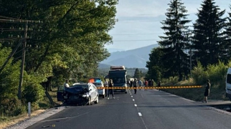 Accident grav pe DN 1! O persoană a avut nevoie de îngrijiri medicale