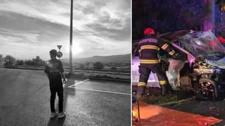 Cine era Flavius, șoferul de 19 ani mort în accidentul din Petroșani. Prietenul său își sărbătorea ziua de naștere
