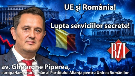 LIVE VIDEO - Studio BZI LIVE alături de av. Gheorghe Piperea, europarlamentar român al Partidului Alianța pentru Unirea Românilor