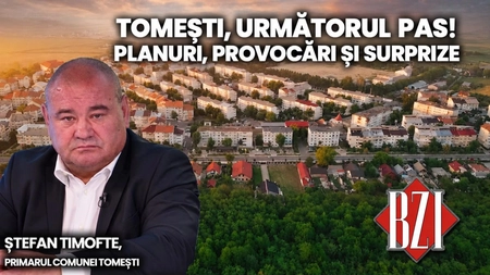 LIVE VIDEO - Tomești, următorul pas! Planuri, provocări și surprize cu primarul comunei, Ștefan Timofte, la BZI LIVE