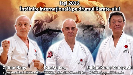 LIVE VIDEO - Întâlnire internațională pe drumul Karate-ului la Iași! Dan Stoian, Zoltan Nagy și Shihan Kunio Kobayashi sunt prezenți în studioul BZI LIVE
