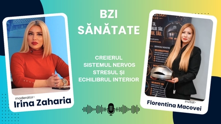LIVE VIDEO - Creierul, stresul și echilibrul interior, explicate la BZI LIVE de Florentina Macovei, co-fondator NEUROSTART PLUS și specialist în BrainMapping, biofotomodulare și neurofeedback