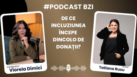 LIVE VIDEO - Tatiana Rusu, fondatoarea MCharity, de ce incluziunea începe dincolo de donații?