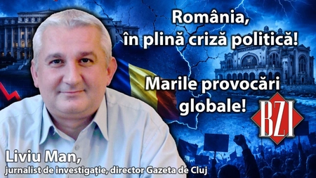 LIVE VIDEO - Studio-Analiză BZI LIVE alături de Liviu Man, jurnalist de investigație, director Gazeta de Cluj. Temele momentului vor fi abordate