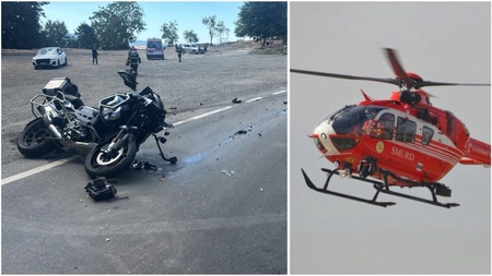 Accident devastator în Timiș! Un bărbat de 52 de ani a murit după s-a izbit violent de un autoturism!