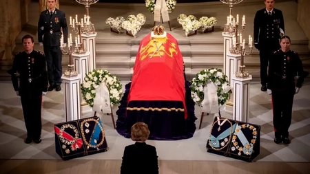 Funeralii istorice pentru Regele Harald al V-lea! 180.000 de oameni s-au adunat la Oslo pentru ultimul rămas-bun