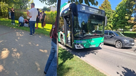 Autobuz oprit pe strada Palat! Unei femeii i s-a făcut rău din cauza aglomerației