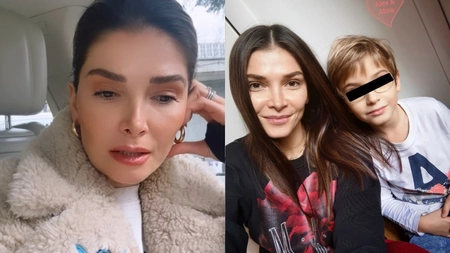 Alina Pușcaș a ajuns de urgență cu fiul ei la spital. Ce a pățit Alex. „E groaznic. Respira pe gură”