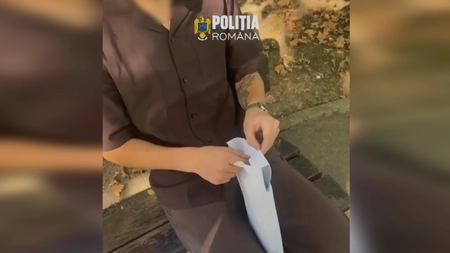 Tânăr ucrainean, prins în flagrant la București când încerca să ia 180.000 de lei de la o femeie. Cum au păcălit-o escrocii