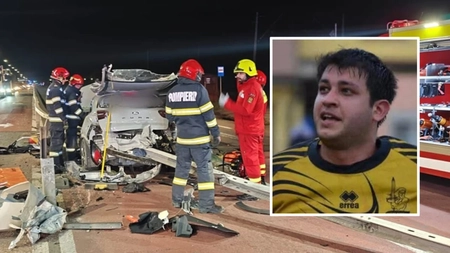 Doliu în rugby după moartea lui Luca Pilla. Sportivul italian, tatăl a două fetițe, a murit într-un accident în Cluj