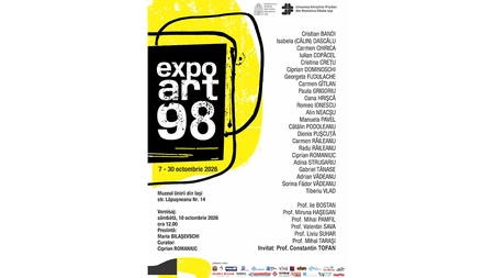 Expoziția Art 98 – Ediția a III-a 7 – 30 octombrie 2026/ Muzeul Unirii
