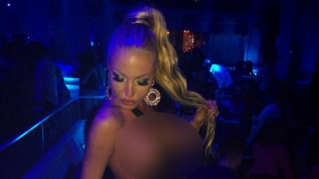 Ce perversa e Loredana Chivu! A iesit in club cu sanii goi si cu sfarcurile la vedere - FOTO HOT