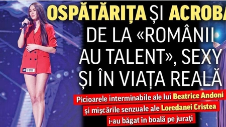 Ospatarita si acrobata de la «Romanii au talent», sexy si in viata reala