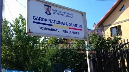 Garda de Mediu Iași a amendat firmele care încalcă legislația