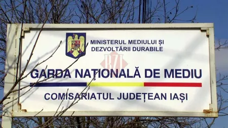 Garda de Mediu Iași a amendat firmele cu 150.000 de lei