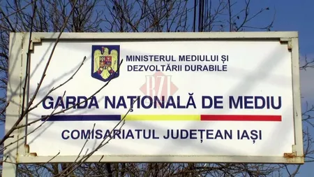 Garda de Mediu Iași a dat amenzi de aproape un miliard