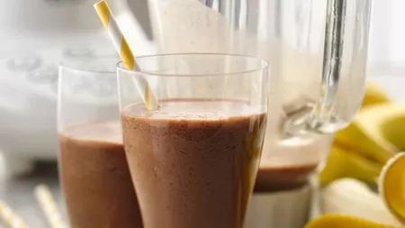 Reţetă de smoothie de banană şi cacao