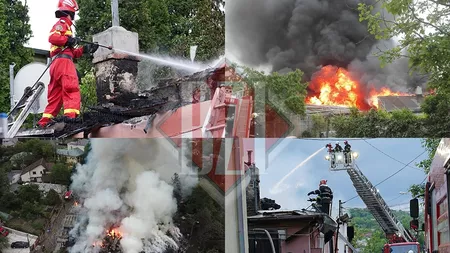 Incendiu puternic la fabrica Timtex Company SRL din Iași. Ore întregi s-au luptat pompierii cu flăcările care s-au extins la casele vecine - FOTO, VIDEO