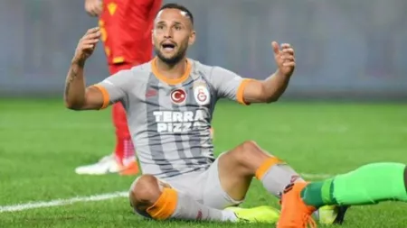 Accidentare oribilă pentru Florin Andone, în meciul lui Galatasaray cu Rizespor! Anul 2020 pare încheiat pentru fotbalistul român