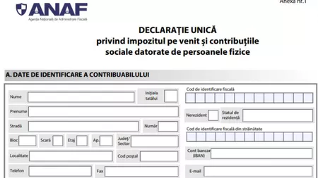 Ultima zi în care poţi depune declaraţia unică! Iată tot ce trebuie să ştii