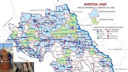 Întâlnire între primarii din Județul Iași în cadrul ARSACIS. Edililor le-a fost prezentată investiția de 500 milioane lei care va fi făcută în rețeaua de apă și canalizare din Iași