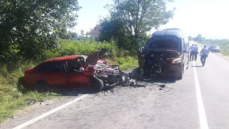 Accidente rutiere grave în lanț, în România. Patru persoane au decedat, iar nouă sunt rănite