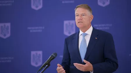 Președintele României, Klaus Iohannis, declarație de presă la Palatul Cotroceni - Live Video, Update