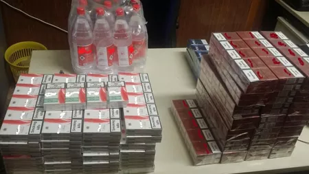 Captură impresionantă de alcool și țigări de contrabandă care trebuia să ajungă pe piața neagră din Iași