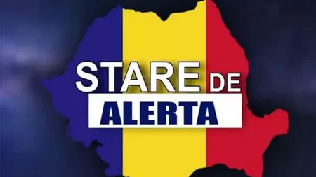 Starea de alertă pe teritoriul României, prelungită de astăzi pentru încă 30 de zile