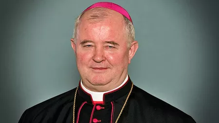 PS Aurel Percă, fost episcop auxiliar pentru Dieceza de Iași și actual arhiepiscop mitropolit de București, ales președinte al Conferinței Episcopilor Catolici din România