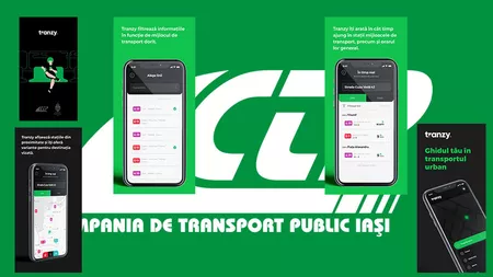 Aplicația Tranzy pentru transportul public din Iași, propusă pentru un premiu! Între timp, călătorii se plâng de calitatea serviciilor CTP
