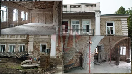 Imagini spectaculoase din interiorul unei celebre case din Iași! Este o clădire din zona Copou, unde proprietarul a făcut descoperiri istorice (EXCLUSIV GALERIE FOTO)