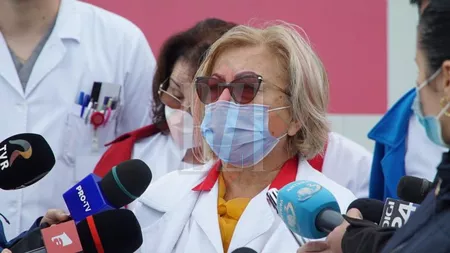 Prof. dr. Carmen Dorobăț, declaraţii după deschiderea spitalului mobil suport Covid-19 de la Leţcani - FOTO/ VIDEO