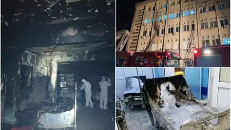 Expertiza INSEMEX: Incendiul de la Spitalul Clinic Județean de Urgență Piatra-Neamț ar fi fost provocat de o candelă