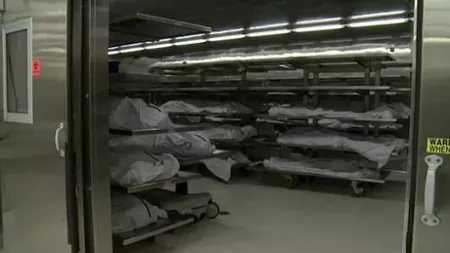 Imagini dureroase la morga unui spital COVID. Ce a surprins un fotomodel celebru din Rusia - VIDEO