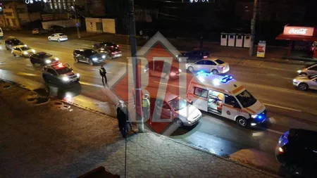 Accident rutier în Iași. O persoană a fost rănită în urma coliziunii - Exclusiv, Galerie Foto, Video