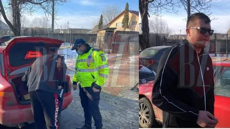 Un traficant de droguri a condus fără permis, fiind curios ce s-a întâmplat la accidentul mortal de la Scânteia. Polițiștii ieșeni l-au încătușat - EXCLUSIV/ FOTO/ VIDEO